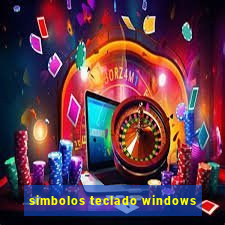 simbolos teclado windows